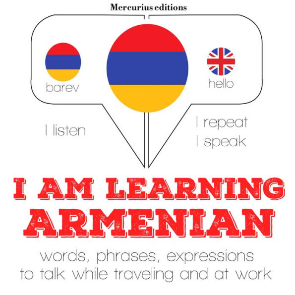 I am learning Armenian: 