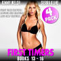 First Timers, 4-Pack: Books 13 - 16: First Time Erotica Rough Sex Erotica Age Gap Erotica