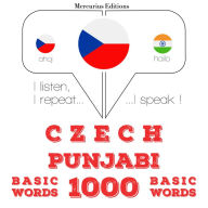 ¿e¿tina - Punjabi: 1000 základních slov: I listen, I repeat, I speak : language learning course