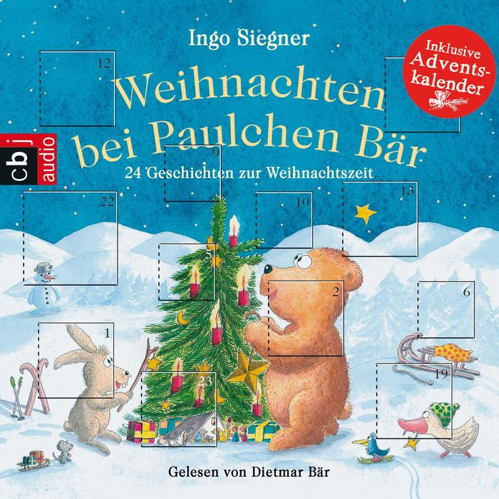 Weihnachten bei Paulchen Bär: 24 Geschichten zur Weihnachtszeit