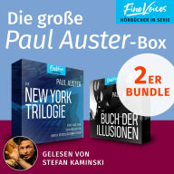 Die große Paul Auster-Box - Die New York-Trilogie + Das Buch der Illusionen (ungekürzt)