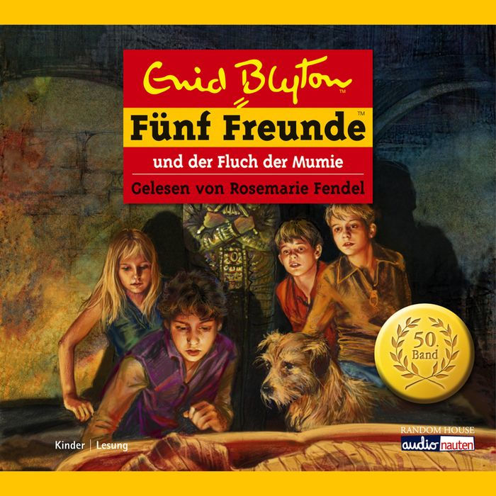 Fünf Freunde und der Fluch der Mumie: Band 50 (Abridged)