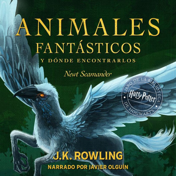 Animales fantásticos y dónde encontrarlos: Harry Potter Libro de la Biblioteca Hogwarts