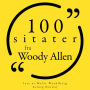 100 sitater fra Woody Allen: Samling 100 sitater fra
