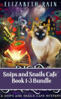 Snips and Snails Mysteries Book 1-3 Bundle (Snips and Snails Cafe` Bundles, #1)