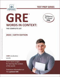 Title: GRE Words In Context: The Complete List (Test Prep Series), Author: Vibrant Publishers