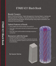 Title: ETABS V21 Black Book, Author: Gaurav Verma