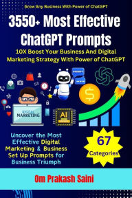 Title: 3550+ Most Effective ChatGPT Prompts, Author: Om Prakash Saini