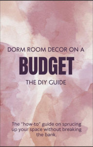 Title: Dorm Room Decor On A Budget - The DIY Guide, Author: D'Lainee Holman