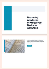 Title: Mastering Academic Writing_ From Beginner to Expert, Author: Pablo Calebs