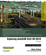 Title: Exploring AutoCAD Civil 3D 2018, 8th Edition, Author: Sham Tickoo