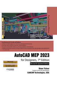 Title: AutoCAD MEP 2023 for Designers, 7th Edition, Author: Sham Tickoo