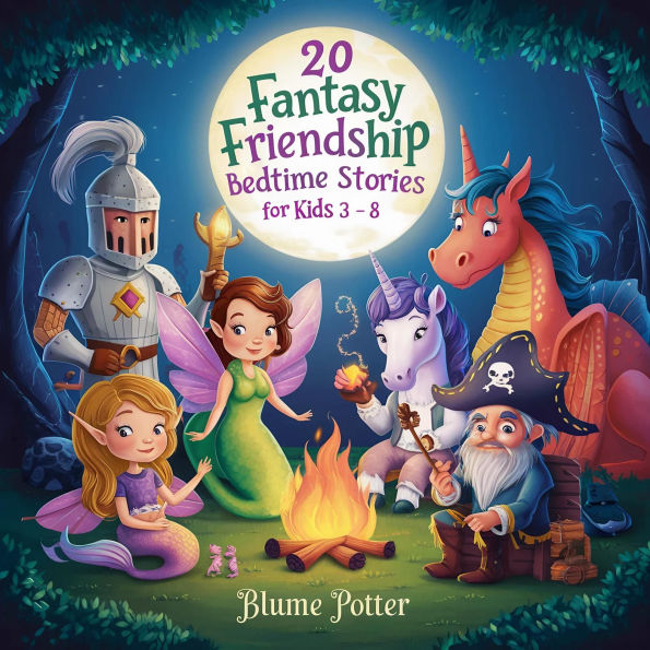 20 Fantasy Friendship Bedtime Stories For Kids Age 3 - 8 (Bedtime Stories For Kids Age 3 to 8 Series 3, #9)