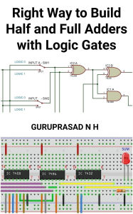 Title: Right Way to Build Half and Full Adders with Logic Gates, Author: GURUPRASAD N H