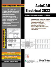 Title: AutoCAD Electrical 2022 for Electrical Control Designers, 13th Edition, Author: Sham Tickoo