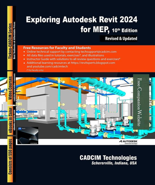 Exploring Autodesk Revit 2024 for MEP, 10th Edition