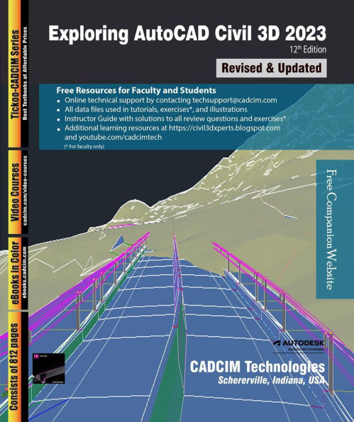 Exploring AutoCAD Civil 3D 2023, 12th Edition