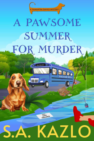 A Pawsome Summer For Murder (Samantha Davies Mystery, #7)