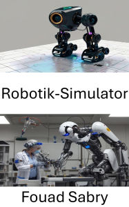 Title: Robotik-Simulator: Weiterentwicklung virtueller Umgebungen für die intelligente Maschineninteraktion, Author: Fouad Sabry