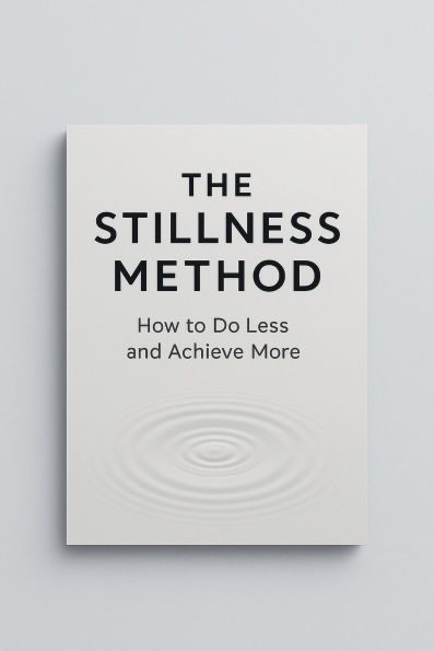 The Stillness Method: How to Do Less and Achieve More