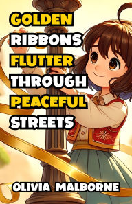 Title: Golden Ribbons Flutter Through Peaceful Streets, Author: Olivia Malborne