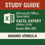 Study Guide -Microsoft Office Specialist Excel Expert (Office 2019) - Exam MO-201