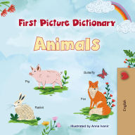 Title: First Picture Dictionary - Animals (English Bedtime Collection), Author: KidKiddos Books