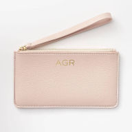 Title: Wristlet Leather Petal Pink
