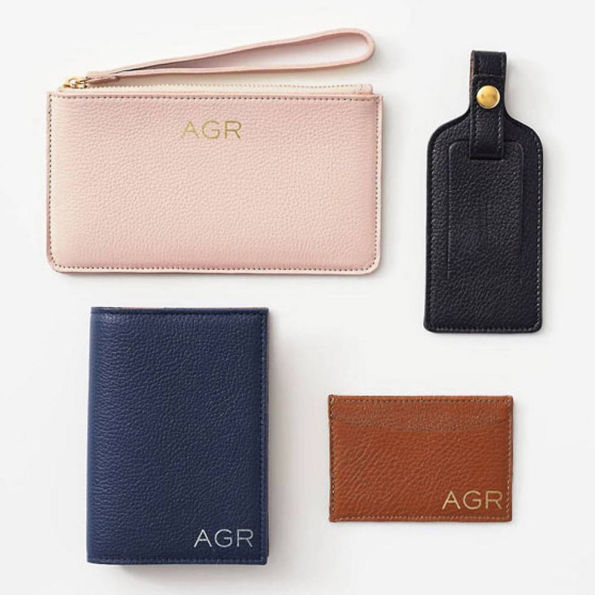 Wristlet Leather Petal Pink