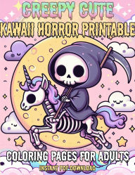 Title: Creepy Cute Kawaii Horror Coloring Book, Features 25 Coloring Pages, Author: Beatrice Harrison