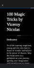 100 Magic Tricks Viceroy Nicolas