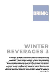 Title: Drink: Winter Beverages 3, Author: Chris Jones