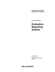 Title: Department of the Army Pamphlet DA PAM 623-3 Evaluation Reporting System February 2025, Author: United States Government Us Army