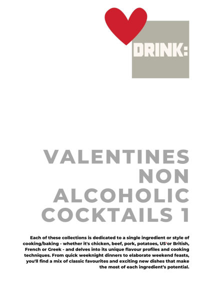 Drink: Valentines Non-alcoholic Cocktails 1
