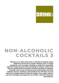 Title: Drink: Non-alcoholic Cocktails 3, Author: Chris Jones