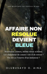 Title: AFFAIRE NON RÉSOLUE DEVIENT BLEUE, Author: Olubusayo Aina