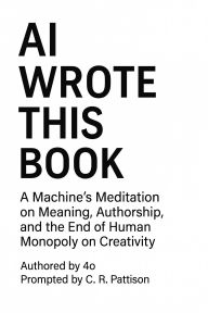 Title: AI Wrote This Book: A Machine's Meditation on Meaning, Authorship, and the End of Human Monopoly on Creativity, Author: C. R. Pattison