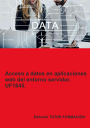 Acceso a datos en aplicaciones web del entorno servidor. UF1845.