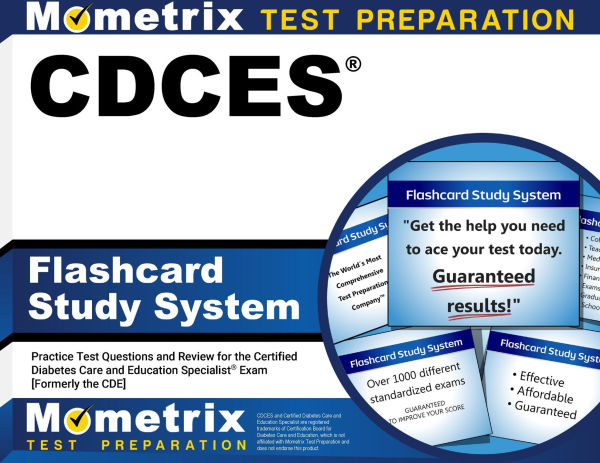 CDCES Flashcard Study System: Practice Test Questions and Review for the Certified Diabetes Care and Education Specialist Exam [Formerly the CDE]