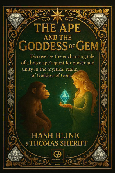 The Ape and the Goddess of Gem: Discover the enchanting tale of a brave ape's quest for power and unity in the mystical realm of the Goddess of Gem