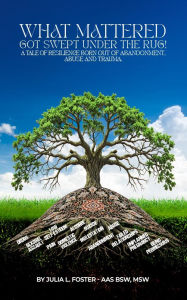 Title: What Mattered Got Swept Under The Rug: A Tale of Resilience Born Out of Abandonment, Abuse and Trauma., Author: Julia L. Foster