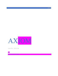 Title: Axiom BFTS: Bannded From The Shelve, Author: Calvin Weaver