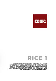 Title: Cook: rice book 1: Book 1, Author: Chris Jones