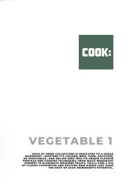 Title: Cook: vegetable book 1: Book 1, Author: Chris Jones