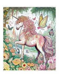 Title: Elegant Unicorn Coloring Book for Adults, Features 25 Coloring Pages for Relaxation and Stress Relief, Author: Beatrice Harrison