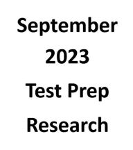 Title: September 2023 Test Prep Research, Author: Mometrix Product Development Team