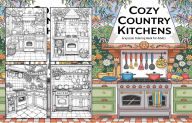 Title: Cozy Country Kitchens Coloring Book for Adults, Features 25 Coloring Pages, Author: Beatrice Harrison