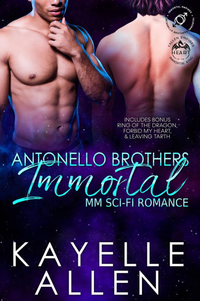 Complete Antonello Brothers: Immortal Series: MM Sci-Fi Romance