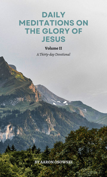 Daily Meditations on the Glory of Jesus, Volume II: A Thirty-Day Devotional