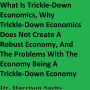 What Is Trickle-Down Economics And Why Trickle-Down Economics Does Not Create A Robust Economy